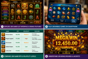 Compare JDB game RTP and volatility levels